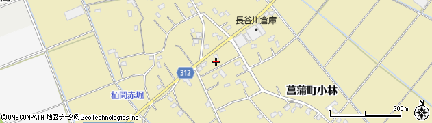 埼玉県久喜市菖蒲町小林1280周辺の地図
