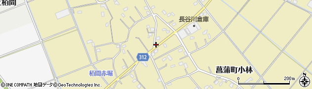 埼玉県久喜市菖蒲町小林1292周辺の地図