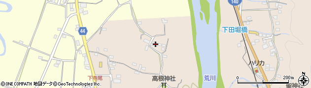 埼玉県秩父市寺尾88周辺の地図