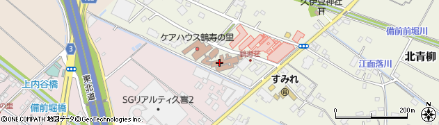 鶴寿荘デイサービスセンター周辺の地図