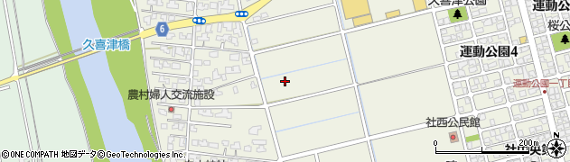 福井県福井市久喜津町周辺の地図