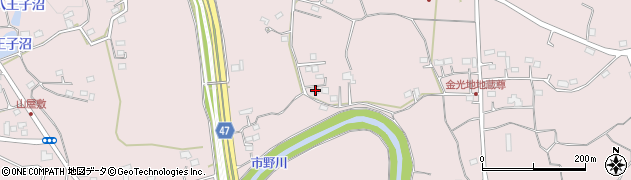 埼玉県比企郡滑川町羽尾5357周辺の地図