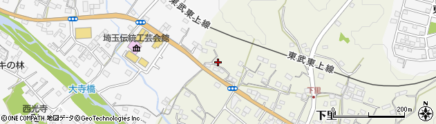 埼玉県比企郡小川町下里1602周辺の地図