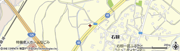 茨城県土浦市右籾590周辺の地図