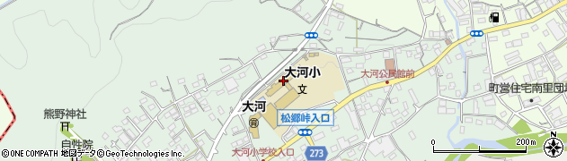 小川町立大河小学校周辺の地図