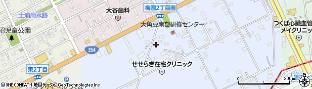 大角豆塾周辺の地図