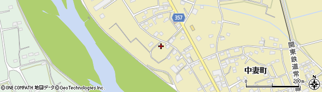 茨城県常総市中妻町2501周辺の地図