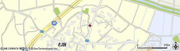 茨城県土浦市右籾477周辺の地図
