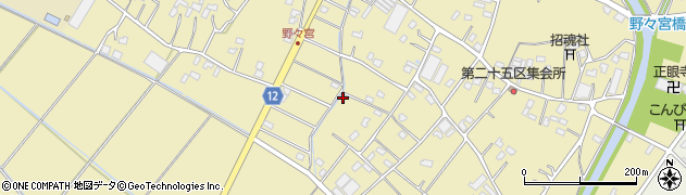 埼玉県久喜市菖蒲町小林3736周辺の地図