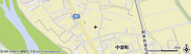 茨城県常総市中妻町2406周辺の地図