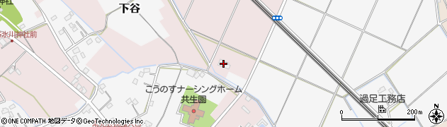 埼玉県鴻巣市上谷2500周辺の地図