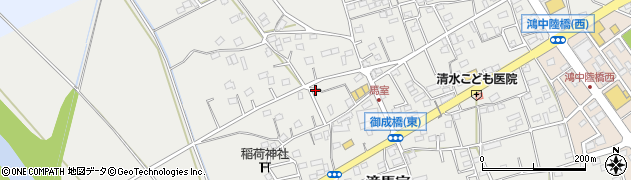 上閭1号公園周辺の地図