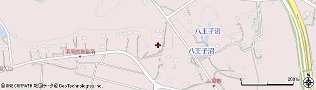 埼玉県比企郡滑川町羽尾1387周辺の地図
