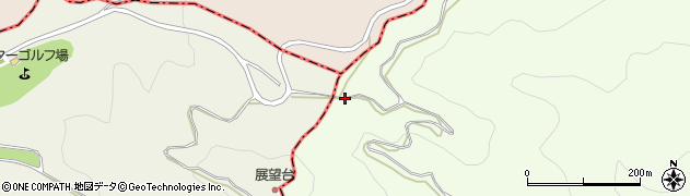 小野峠周辺の地図