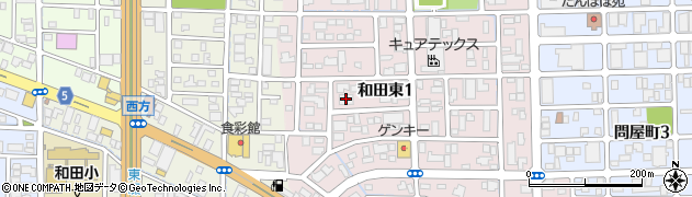 丸井産業福井周辺の地図
