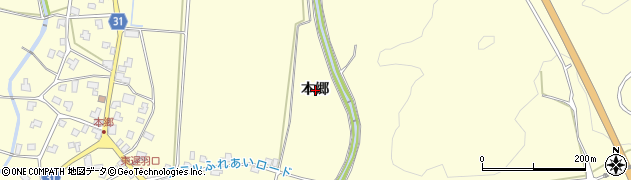 福井県勝山市鹿谷町本郷周辺の地図
