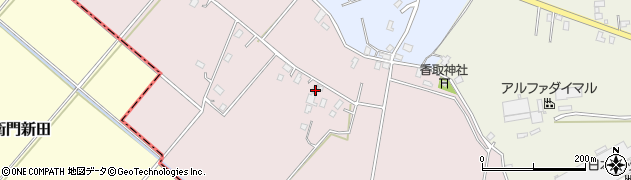 茨城県常総市横曽根新田町428周辺の地図