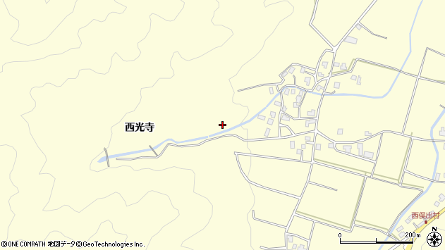 〒911-0847 福井県勝山市鹿谷町西光寺の地図