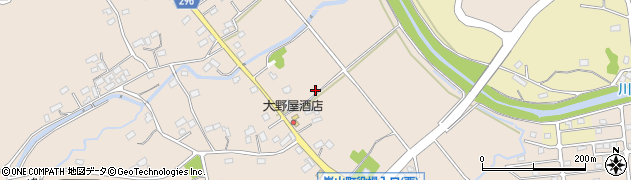 埼玉県嵐山町（比企郡）志賀周辺の地図