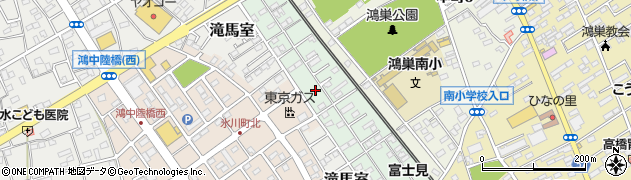 埼玉県鴻巣市富士見町周辺の地図