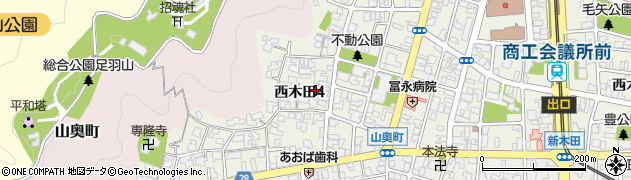 藤沢豆腐店周辺の地図