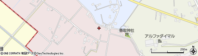 茨城県常総市横曽根新田町414周辺の地図