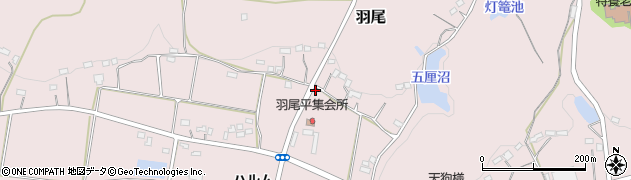 埼玉県比企郡滑川町羽尾1751周辺の地図