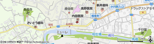 内田医院周辺の地図