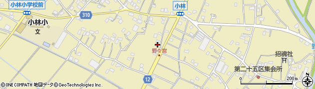 埼玉県久喜市菖蒲町小林2091周辺の地図