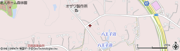 埼玉県比企郡滑川町羽尾1265周辺の地図