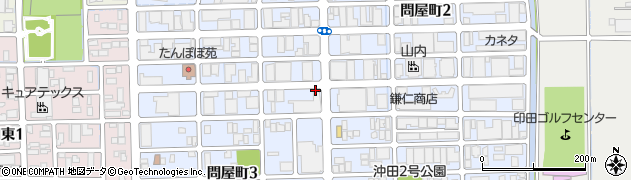 セイノースーパーエクスプレス株式会社福井営業所周辺の地図