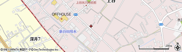 埼玉県鴻巣市上谷2092周辺の地図