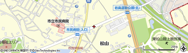 市民病院東周辺の地図