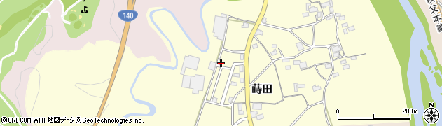 埼玉県秩父市蒔田259周辺の地図