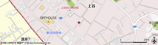 埼玉県鴻巣市上谷2081周辺の地図