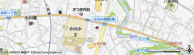 株式会社電成社　小川支店周辺の地図