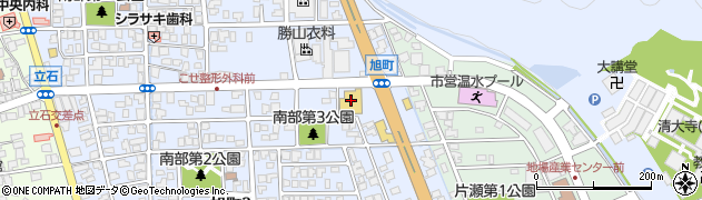 ゲンキー株式会社　旭町店周辺の地図