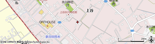 埼玉県鴻巣市上谷2080周辺の地図