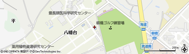 茨城県つくば市八幡台2周辺の地図