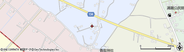 茨城県常総市大生郷町178周辺の地図