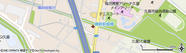 ファミリーマート久喜インター店周辺の地図
