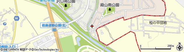 埼玉県東松山市殿山町3周辺の地図