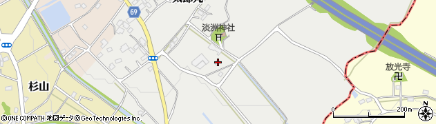 埼玉県比企郡嵐山町太郎丸378周辺の地図