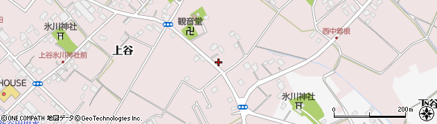 埼玉県鴻巣市上谷333周辺の地図