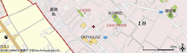 埼玉県鴻巣市上谷1838周辺の地図