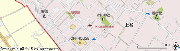 埼玉県鴻巣市上谷2281周辺の地図