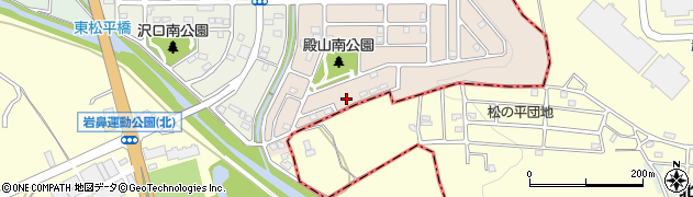 埼玉県東松山市殿山町6周辺の地図
