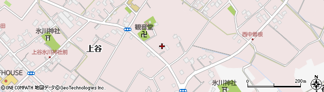 埼玉県鴻巣市上谷328周辺の地図