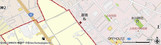 埼玉県鴻巣市上谷2383周辺の地図