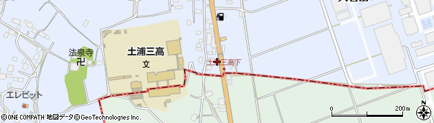 茨城県土浦市大岩田1271周辺の地図